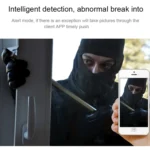 V380pro 360 Degree 1280*960P Network Panoramic Camera with TF Card Slot ,Support Mobile Phones Control - Image 8