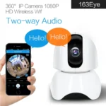 163Eye X3-UJ36 Smart Rotatable P2P Network HD Video Camera - Image 7