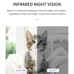 Q16 Mini WiFi Wireless Network Action Camera Wide-angle Recorder with Night Vision and Motion Detection - Image 7