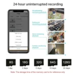 Q16 Mini WiFi Wireless Network Action Camera Wide-angle Recorder with Night Vision and Motion Detection - Image 9