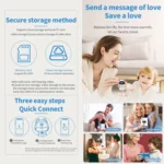 K9 Cute Pets Smart Home Camera, Support Night Vision & Two-way Voice & Motion Detection - Image 10