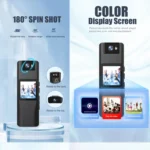 L12 180 Degrees Rotation Conference Video Recording Camera Mini HD 720P WiFi Camera - Image 3