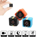 SQ11 Mini DV HD 1080P 6 LEDs Sport Recorder Camera with Holder, Support Monitor Detection & IR Night Vision & TF Card - Image 2
