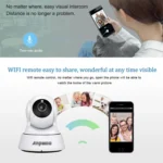 Anpwoo-YT002W 100W 3.6mm Lens Wide Angle 720P Smart WIFI Monitor Camera , Support Night Vision & TF Card Expansion Storage - Image 7