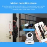Anpwoo-YT002W 100W 3.6mm Lens Wide Angle 720P Smart WIFI Monitor Camera , Support Night Vision & TF Card Expansion Storage - Image 10