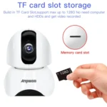 Anpwoo-YT003 2.0 Mega 3.6mm Lens Wide Angle 1080P Smart WIFI Monitor Camera , Support Night Vision & TF Card Expansion Storage, EU Plug - Image 11