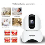 Anpwoo-YT003 2.0 Mega 3.6mm Lens Wide Angle 1080P Smart WIFI Monitor Camera , Support Night Vision & TF Card Expansion Storage, EU Plug - Image 13