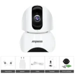 Anpwoo-YT003 2.0 Mega 3.6mm Lens Wide Angle 1080P Smart WIFI Monitor Camera , Support Night Vision & TF Card Expansion Storage, EU Plug - Image 5