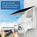 T22 1080P Full HD Solar Powered 4G Network EU Version Camera, Support PIR Alarm, Night Vision, Two Way Audio, TF Card - Image 7