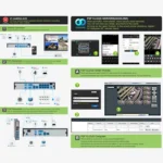 533H2 / IP 3.6mm 2MP Lens Full HD 1080P Indoor Security Dome Surveillance Camera with 20 Meter Night Vision Function - Image 6