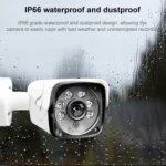 633H2 / IP 3.6mm 2MP Lens Full HD 1080P Outdoor Security Camera IP66 Waterproof Bullet Surveillance Camera with 20 Meter Night Vision Function - Image 10