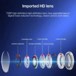 A9 720P Wifi Wireless Network Camera Wide-angle Recorder - Image 3