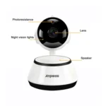 Anpwoo YT001 720P HD WiFi IP Camera with 6 PCS Infrared LEDs, Support Motion Detection & Night Vision & TF Card(Max 64GB) - Image 14
