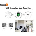 Anpwoo YT002 Ingenic T10 720P HD WiFi IP Camera with 11 PCS Infrared LEDs, Support Motion Detection & Night Vision & TF Card(Max 64GB) - Image 14