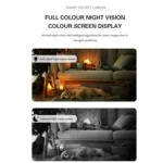 A11 WiFi Smart Home PTZ Webcam IP Camera Night Vision Monitor - Image 5