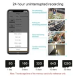 A11 WiFi Smart Home PTZ Webcam IP Camera Night Vision Monitor - Image 6