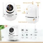 Anpwoo YT008 720P HD WiFi IP Camera, Support Motion Detection & Infrared Night Vision & SD Card(Max 32GB) - Image 5