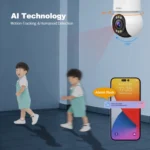 SriHome SH046 4.0 Million Pixels FHD Low Power Consumption Wireless Home Security Camera System - Image 8