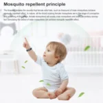 F8 Outdoor Silica Gel Mosquito Repellent Wristband - Image 4