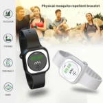 F9 Outdoor Silica Gel Mosquito Repellent Wristband with Clock - Image 6