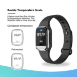 M20 Outdoor Ultrasonic Wave Mosquito Repellent Wristband with Clock & Body Temperature Test - Image 6