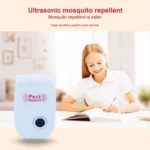 6 in 1 Ultrasonic Electronic Cockroach Mosquito Pest Reject Repeller, US Plug - Image 7
