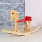 Children Trojan Horse Baby Rocking Horse Rocking Chair Toy, Size: 67x25x54cm - Image 2