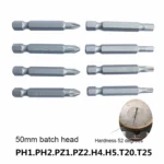 31 in1 Drill and Screwdriver Bit Set Industrial Spade Paddle Flat Wood Woodworking Boring Drill Bits with Portable Bag - Image 8