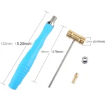 12mm Mini Round Head Small Copper Hammer - Image 3