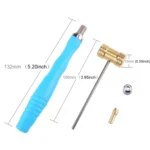 15mm Mini Round Head Small Copper Hammer - Image 3