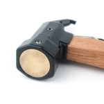 CLS-Outdoor Hexagonal Brass Brass Multi-function Nail Puller Shark Hammer - Image 5