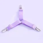 4 PCS Adjustable Bedspread Tablecloth Curtain Sofa Cover Holder Tent Metal Fixed Clips - Image 2