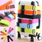 Cross Rainbow Elastic Telescopic Bag Bungee Luggage Packing Belt Travel Luggage Fixed Strap - Image 7