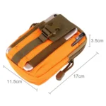 Stylish Multifunctional Outdoor Sports Running Hiking Riding Travelling Waist Bag Phone Camera Protective Case Card Pocket Wallet with Belt Bandage Binding Tape - Image 2