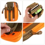 Stylish Multifunctional Outdoor Sports Running Hiking Riding Travelling Waist Bag Phone Camera Protective Case Card Pocket Wallet with Belt Bandage Binding Tape - Image 4