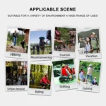 Stylish Multifunctional Outdoor Sports Running Hiking Riding Travelling Waist Bag Phone Camera Protective Case Card Pocket Wallet with Belt Bandage Binding Tape - Image 7