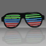 LED-CM03 LED Musical Shades Sound & Music Active LED Party Glasses with USB Charger - Image 5