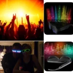 LED-CM03 LED Musical Shades Sound & Music Active LED Party Glasses with USB Charger - Image 8