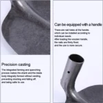 Gardening Planting Durable Farm Hoe Turning Tools, Size : S - Image 7