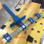 Multi-function Adjustable Furniture Cabinet Door Handle Woodworking Hole Locator - Image 5