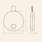 Original Xiaomi Youpin Ranres Intelligent Anti-lost Device Two-way Search Bluetooth Alarm Smart Positioning Finder, Distance: 15m - Image 3