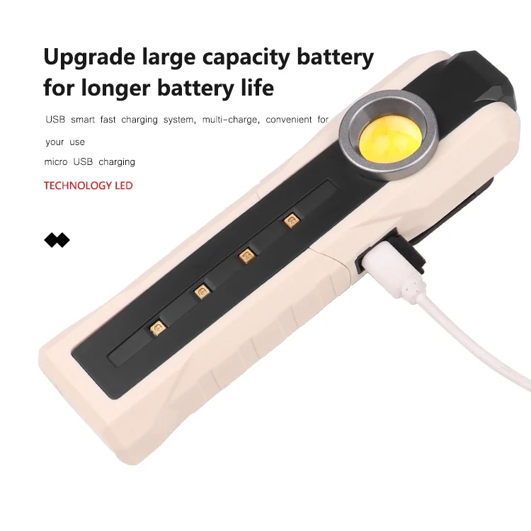 OG1802_7.webp 1902C 3 Lighting Mode Flashlight Rechargeable Lantern Disinfection Light UVA+UVC Antisepsis Lamp - Image 8