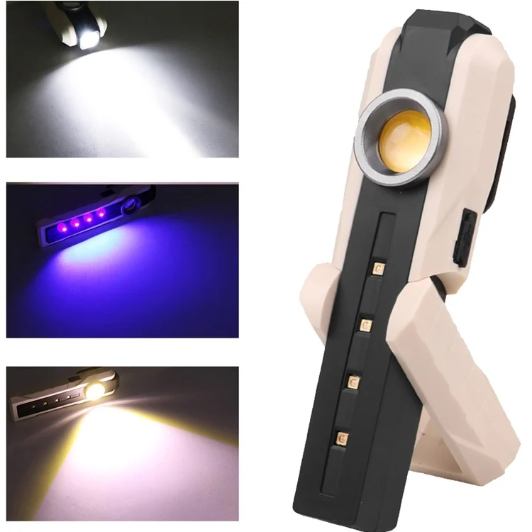 OG1802_9.webp 1902C 3 Lighting Mode Flashlight Rechargeable Lantern Disinfection Light UVA+UVC Antisepsis Lamp - Image 10