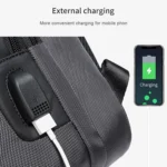 BANGE Fashion Travel Chest Bag Business Backpack Single Shoulder Bag - Image 9