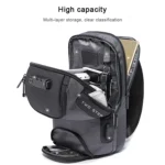 BANGE Men Security USB Chest Bag Portable Outdoor Shoulder Bag - Image 5
