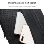 BANGE Fashion Casual Shoulder Bag Outdoor USB Chest Bag - Image 9