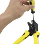 0.25-6.0mm Multi-function Wire Stripper + Carbon Steel Crimping Pliers + Storage Bag Tools Set - Image 6