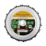 9 inch Wood Slotted Saw Blade Angle Grinder Chain Tray - Image 2