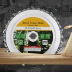 9 inch Wood Slotted Saw Blade Angle Grinder Chain Tray - Image 5