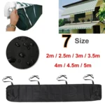 Retractable Roller Blind Awning Waterproof and Dustproof Protective Cover, Length: 2.5m - Image 4